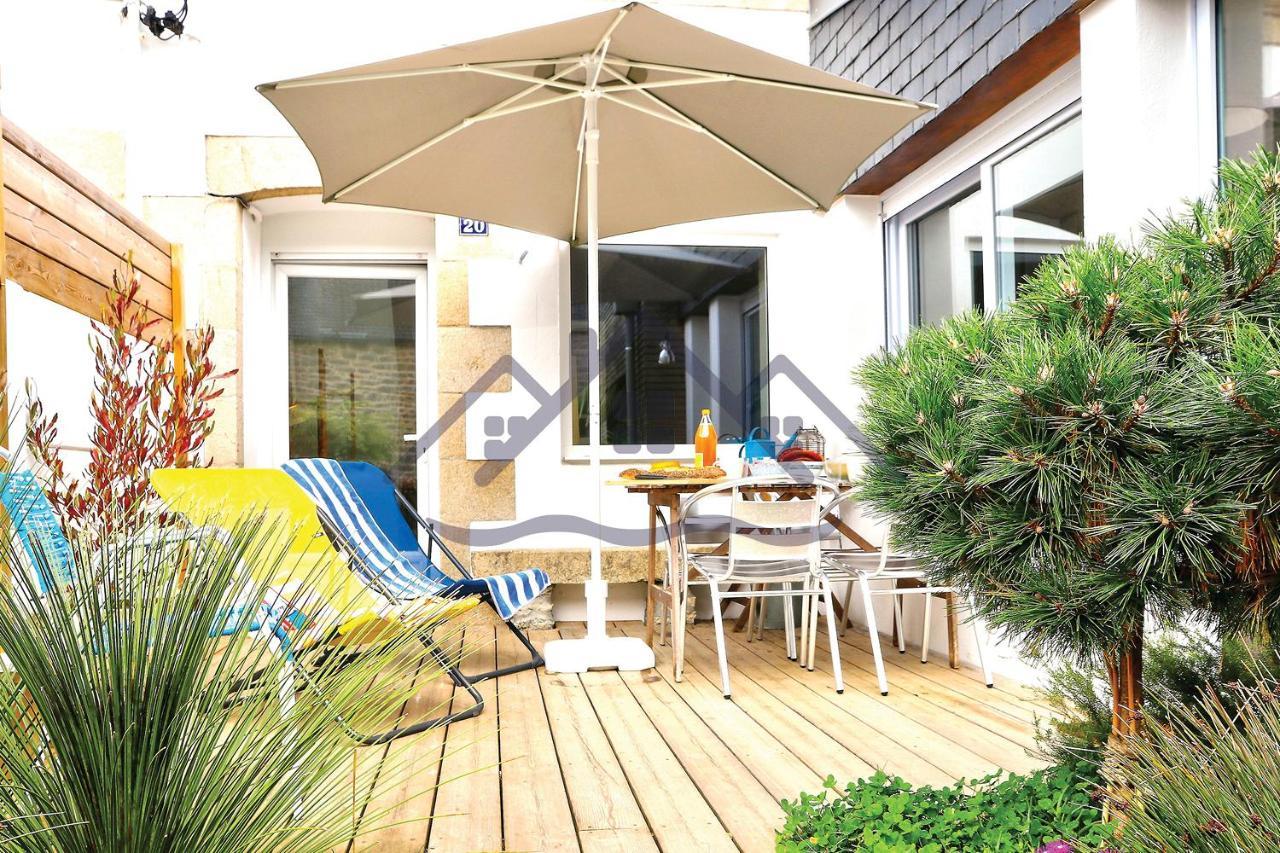 La Maison Des Dunes: Beachside Retreat with City Center Access Guilvinec Exterior photo